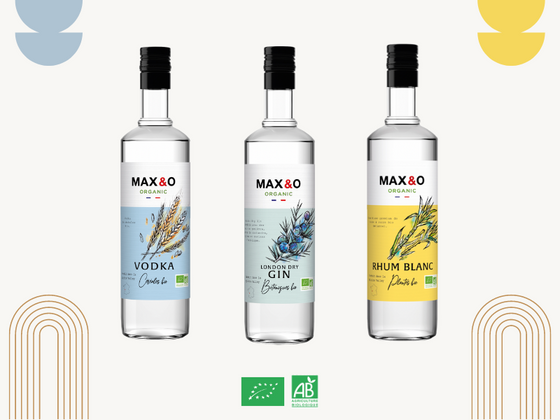 Mixologiste Max&O : Vodka, Gin et Rhum blanc