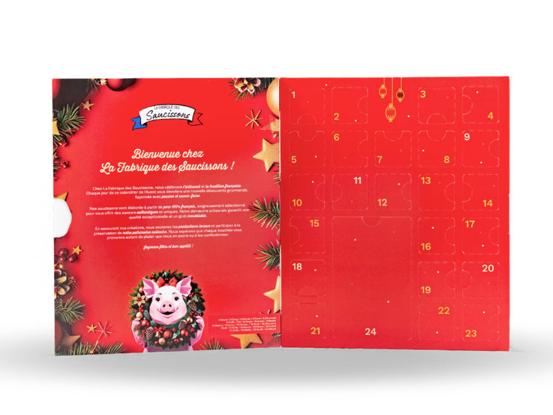 Calendrier de l'Avent Saucisson 2025
