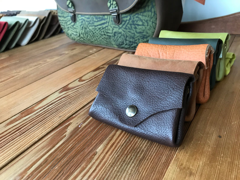 Porte-monnaie en cuir 3 compartiments