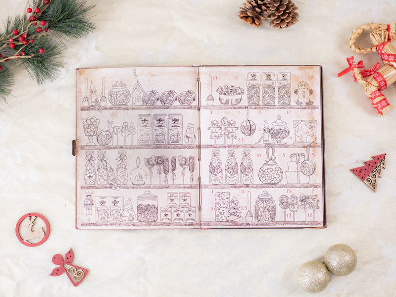 Calendrier de l'Avent Épicerie Sucrés 2025