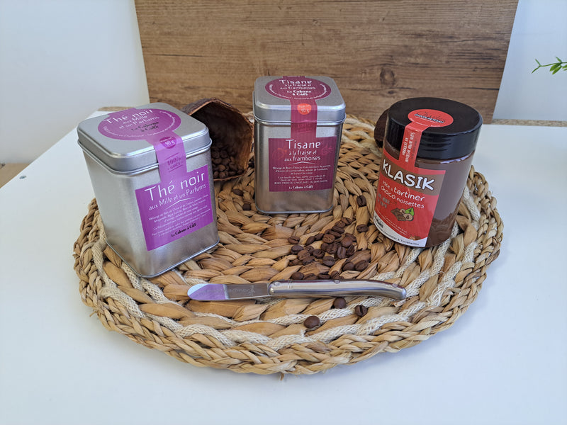 Coffret Sucré Tisanes et Pâte à Tartiner