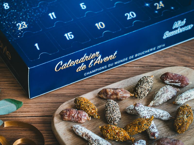 Calendrier De L Avent Saucisson Sec