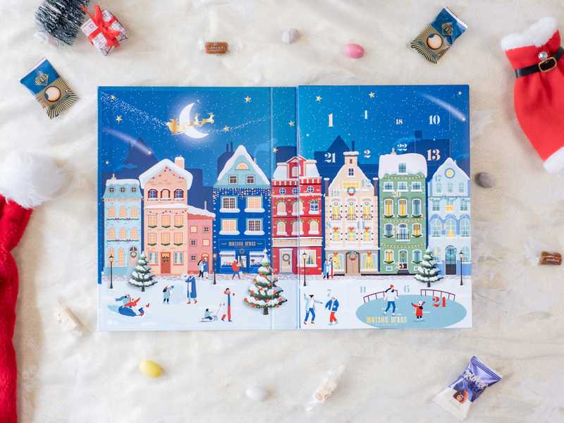 Coffret Calendrier de l'Avent Gourmand Maison Drans 2025