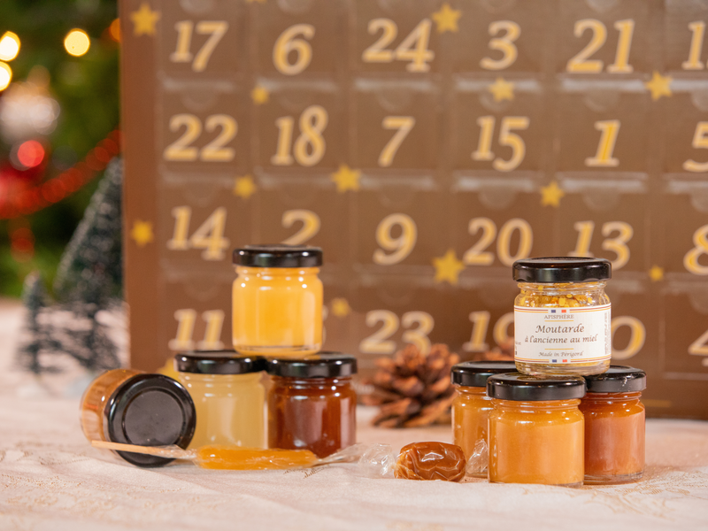 Calendrier de l'Avent miel et produits de la ruche 2025