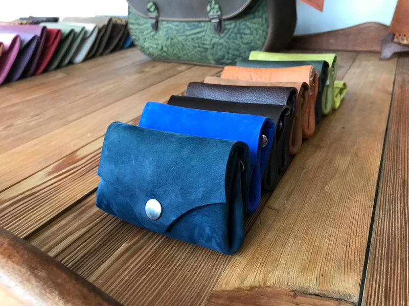 Porte-monnaie en cuir 3 compartiments