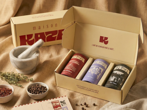Coffret 3 mélanges d'épices Découverte 145g