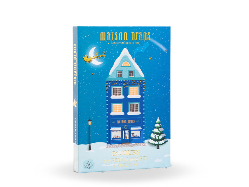 Coffret Calendrier de l'Avent Gourmand Maison Drans 2025