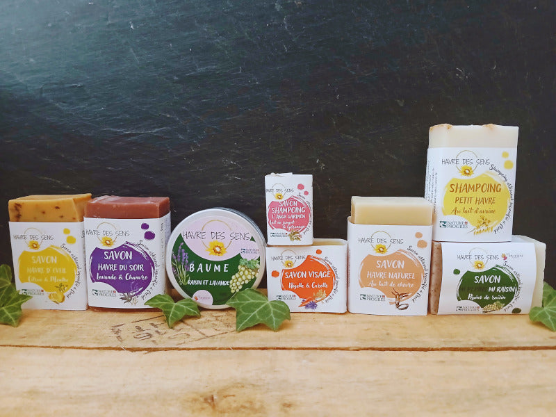 Coffret Baume, savons et shampoing