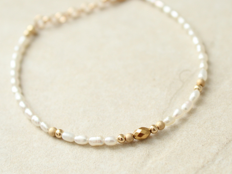 Bracelet perles d'eau douce