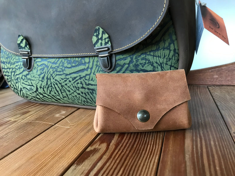 Porte-monnaie en cuir 3 compartiments