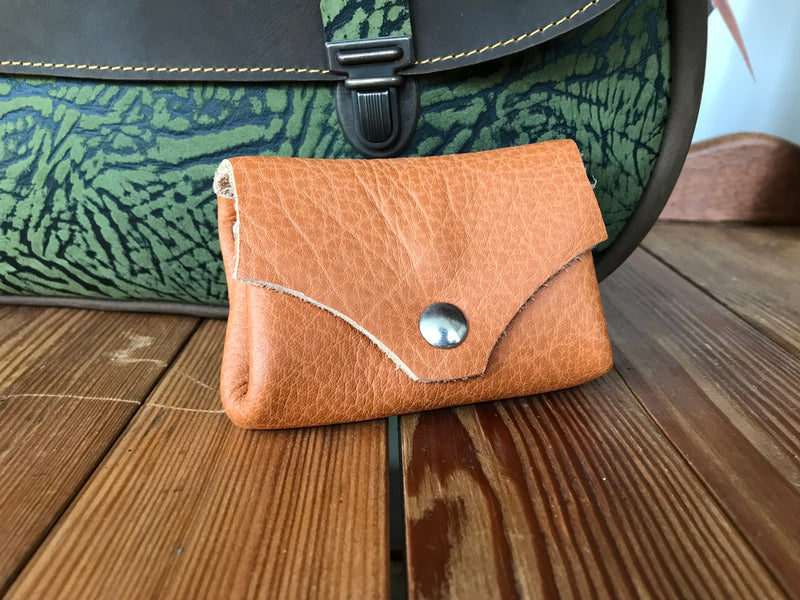 Porte-monnaie en cuir 3 compartiments