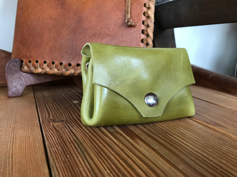 Porte-monnaie en cuir 3 compartiments