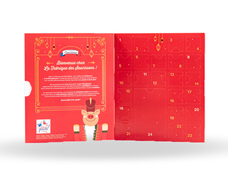 Calendrier de l'Avent Mini Saucisson 2025