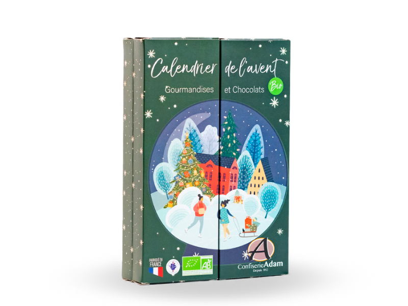 Calendrier de l'Avent Confiserie Bio 2025