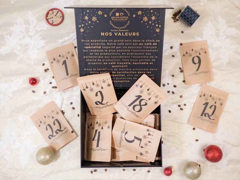 Calendrier de l'avent café artisanal 2025