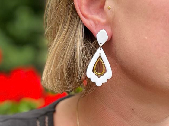 Boucles d'oreille Althéa