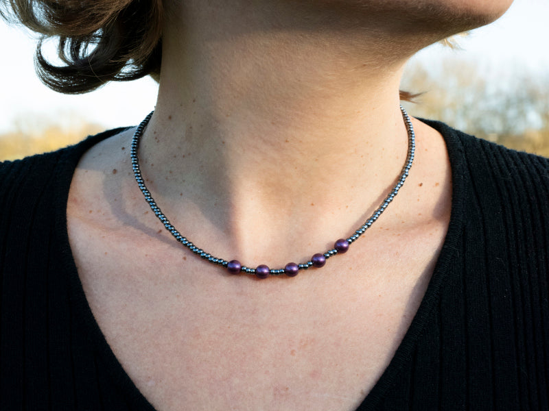 Parure 1 bracelet et 1 collier AMARA