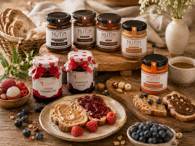 Assortiment pour le petit-déjeuner