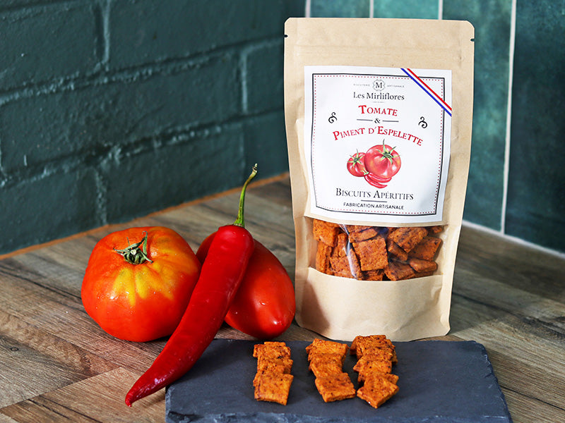 Assortiment de 4 biscuits sucrés et 4 biscuits apéritifs