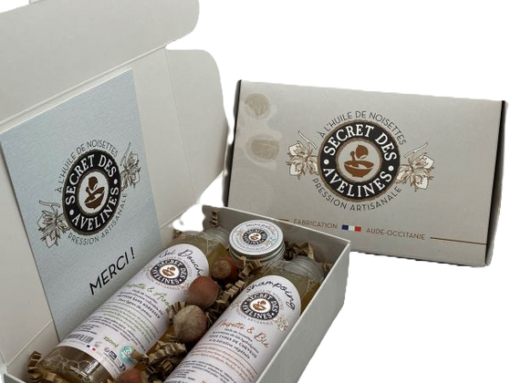 Coffret Bain et Douche à l’huile de noisettes