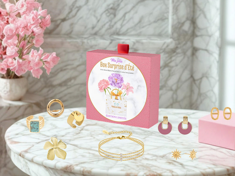 Box Bijoux SURPRISE 2 pièces en acier
