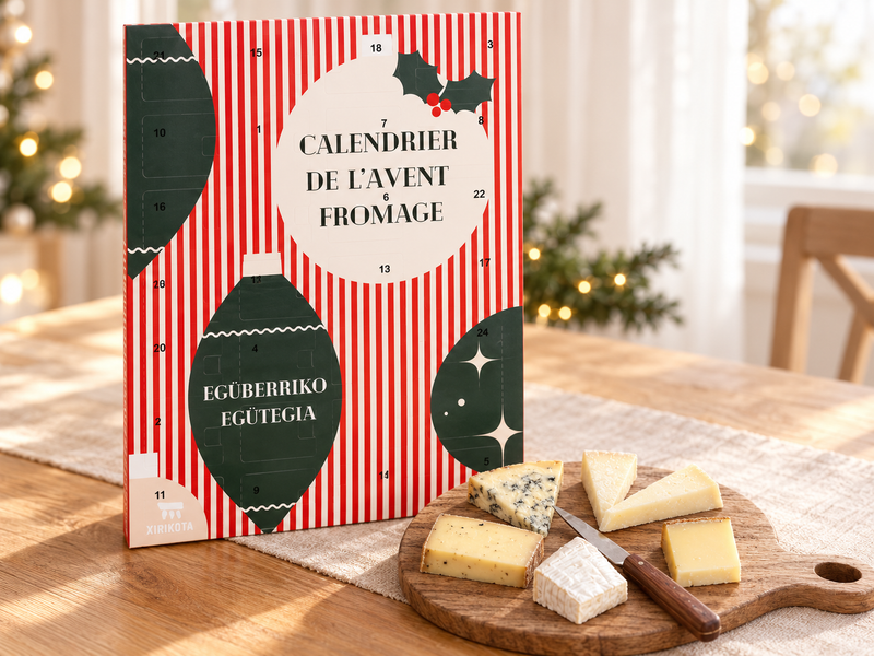 Calendrier de l'Avent Fromage Basques 2026