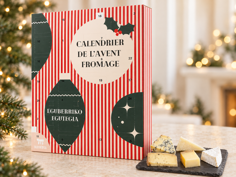 Calendrier de l'Avent Fromage Basques 2026