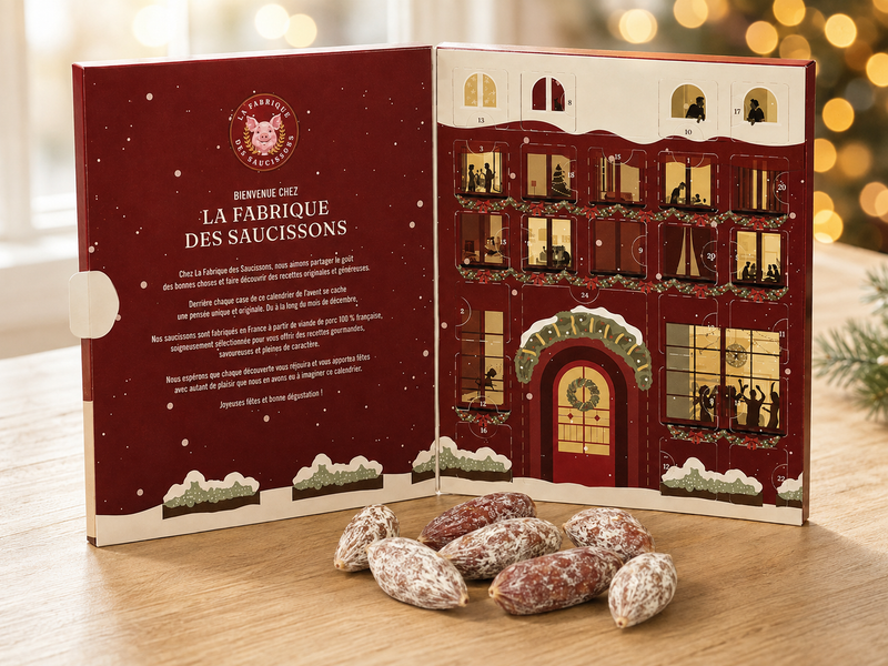 Calendrier de l'Avent Mini Saucisson 2026