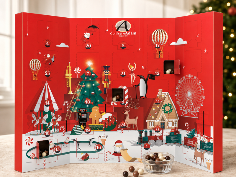 Calendrier de l'Avent Gourmandises et Chocolats 2026