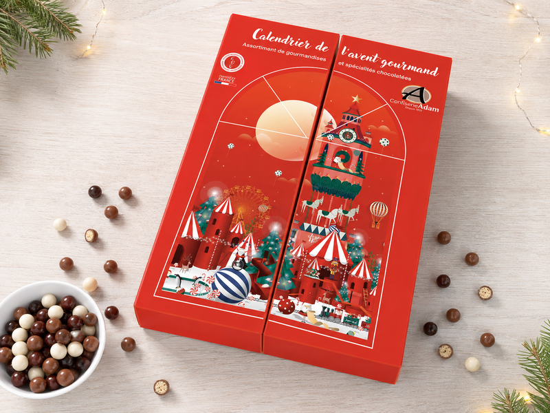 Calendrier de l'Avent Gourmandises et Chocolats 2026