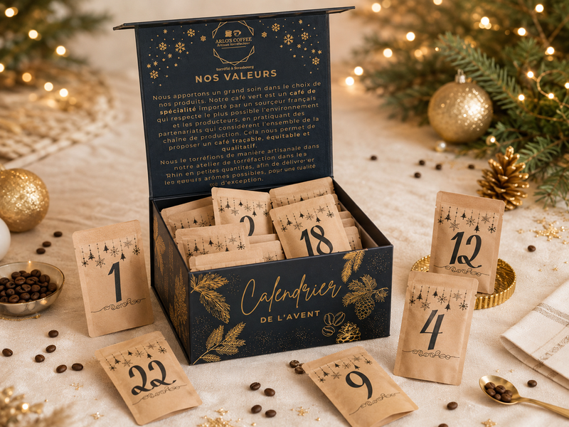 Calendrier de l'Avent Café Artisanal 2026