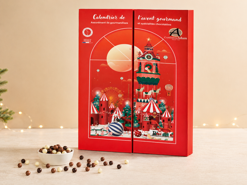 Calendrier de l'Avent Gourmandises et Chocolats 2026