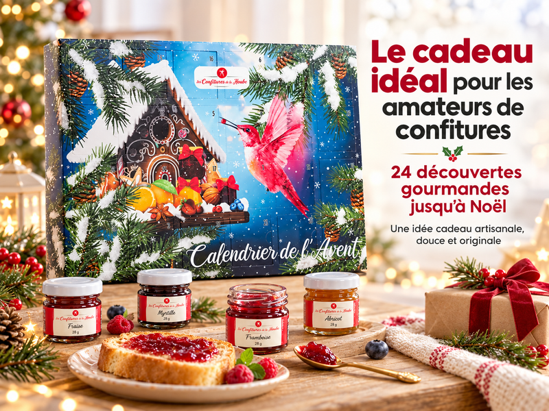 Calendrier de l'Avent Confitures Artisanales 2026