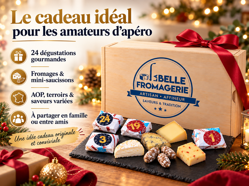 Calendrier de l'Avent Fromage et Saucisson 2026