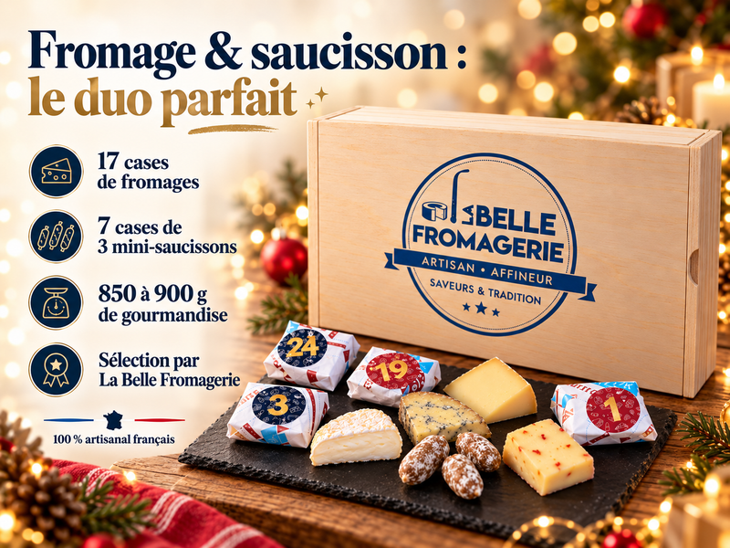 Calendrier de l'Avent Fromage et Saucisson 2026