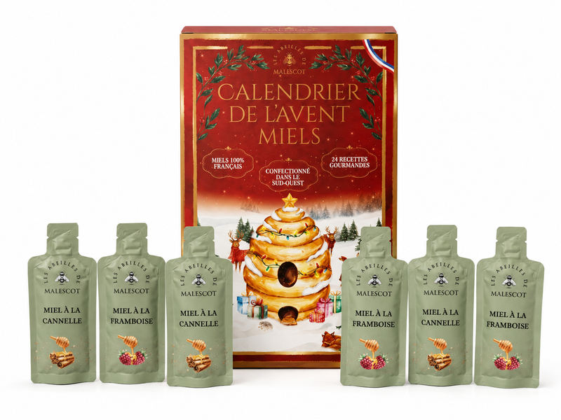 Calendrier de l'Avent Miel Français 2026