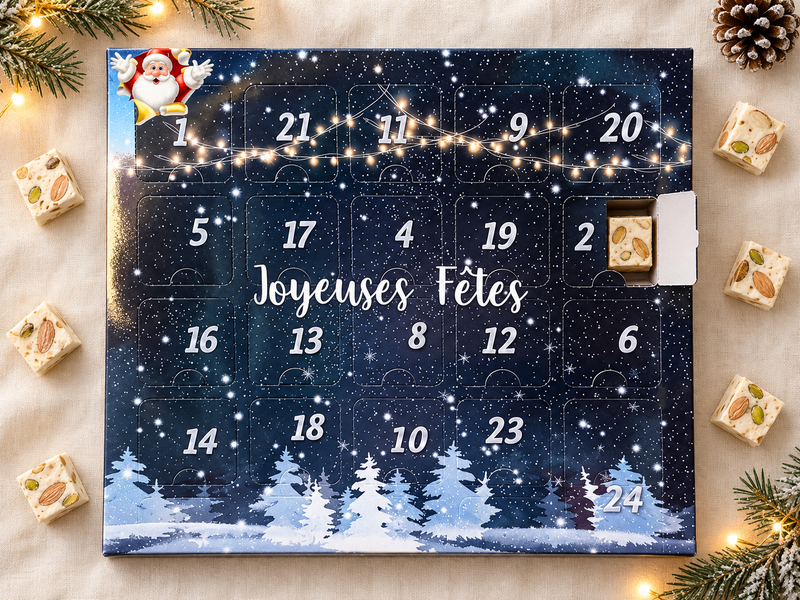 Calendrier de l’Avent Nougat 2026