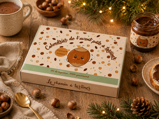 Calendrier de l'Avent Pâte à Tartiner Artisanale 2026