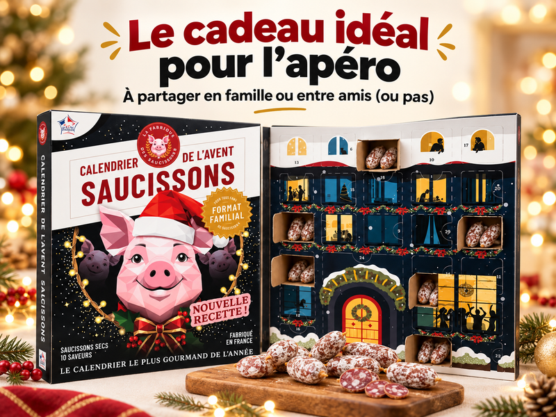 Calendrier de l'Avent Saucisson 2026