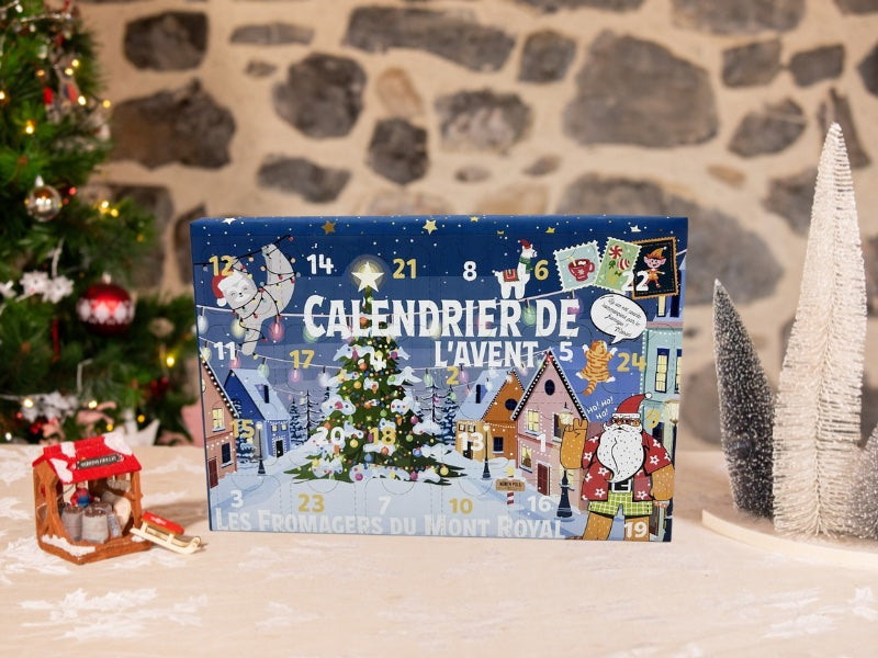 Calendrier de l'Avent Fromagers Meilleur Ouvrier de France