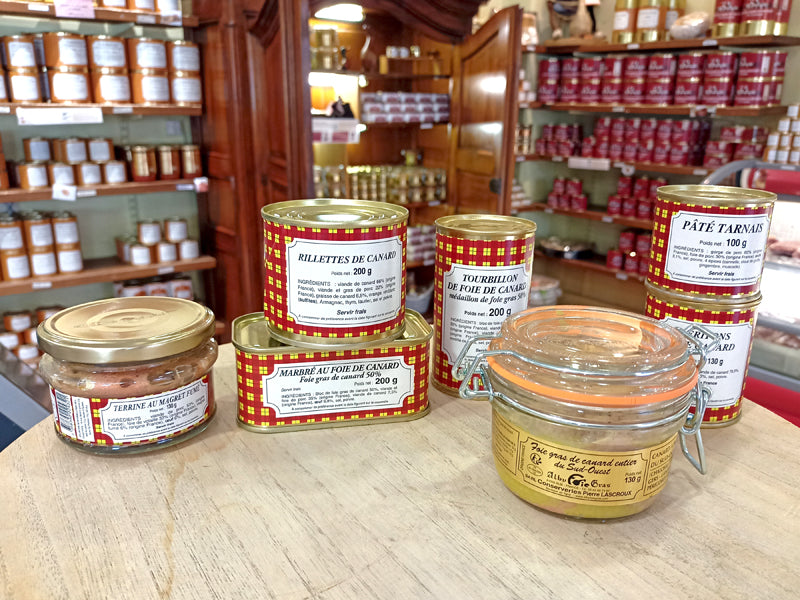Coffret Festin du Canard : assortiment de 3 foies gras & 4 entrées du tarn