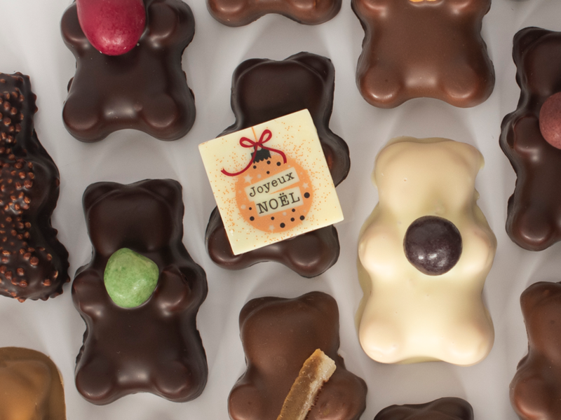 Calendrier de l'Avent 100% Nounours en Chocolat