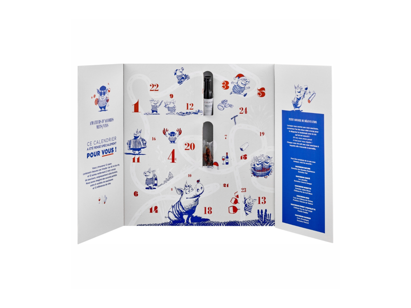Calendrier de l'Avent Saucisson & Vin 2025