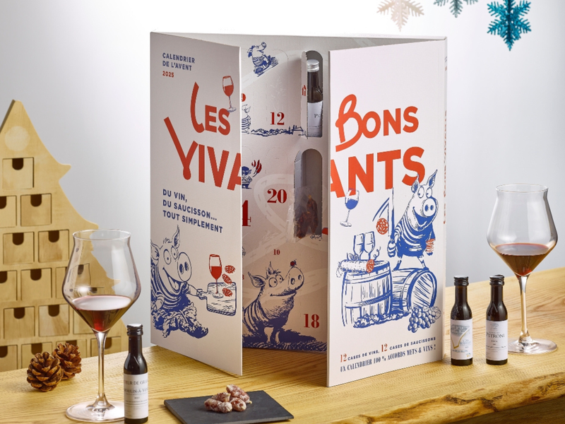 Calendrier de l'Avent Saucisson & Vin 2025