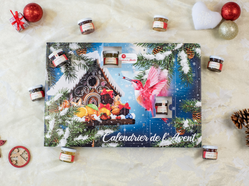 Calendrier de l'Avent Confitures Artisanales 2025