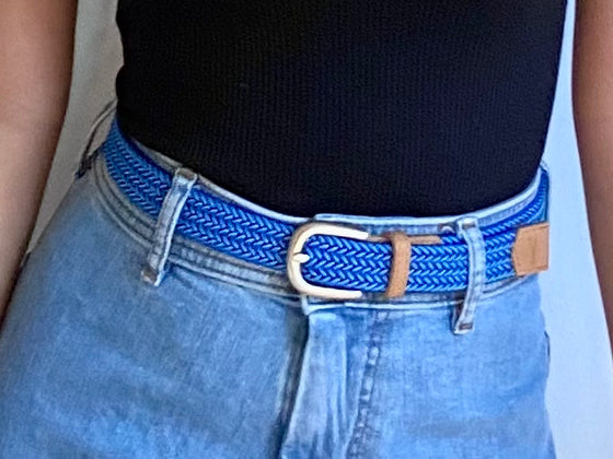 Ceinture tressée pour femme