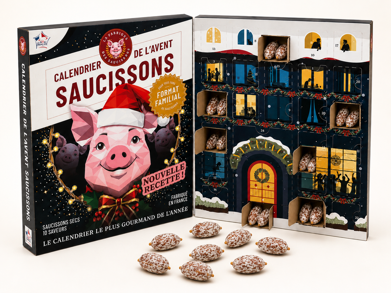Calendrier de l'Avent Saucisson 2026