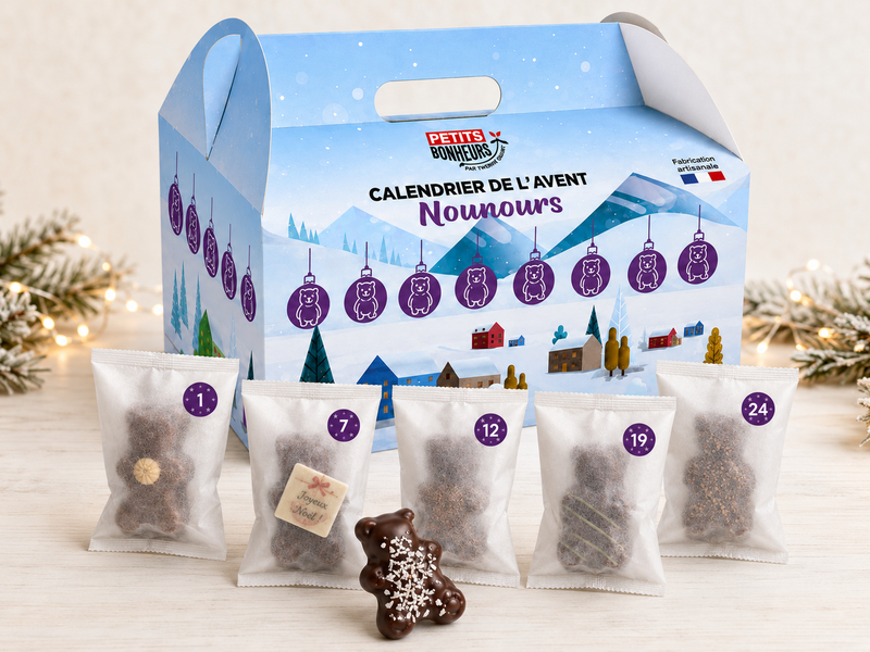 Calendrier de l'Avent 100% Nounours en Chocolat 2026