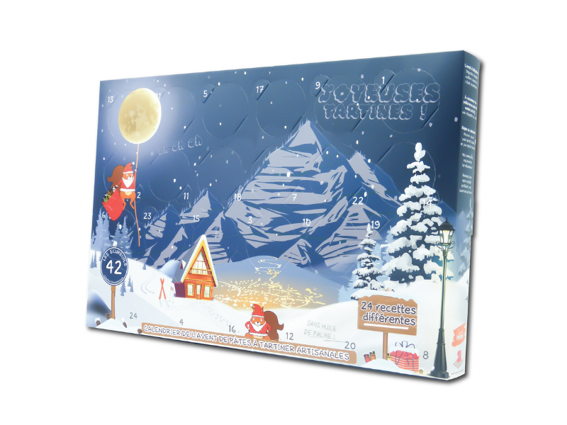 Calendrier de l'Avent Pâte à Tartiner Maître Artisan Chocolatier 2026
