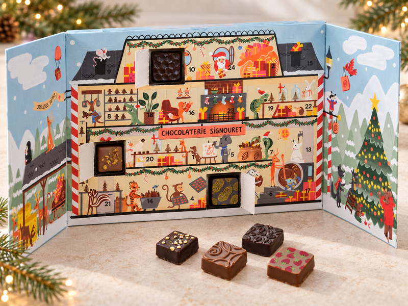 Calendrier de l’Avent Chocolats Artisanaux 2026